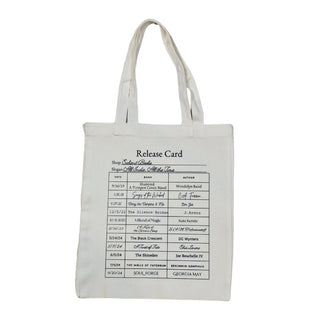 Release Card Tote Bag Salient Books - Salient Books