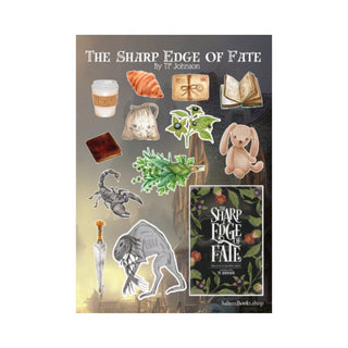 The Sharp Edge of Fate Sticker SheetStickers - Salient Books